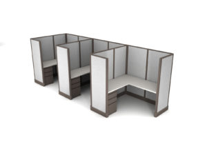 Buy new 6x6 3pack cluster by KUL at Office Furniture Outlet - Orlando